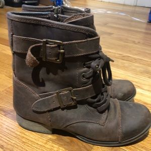 Never worn Dolce Vita combat boots